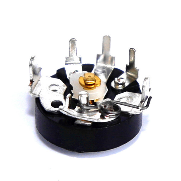 R12S 12mm 5K thumbwheel potentiometer with switch