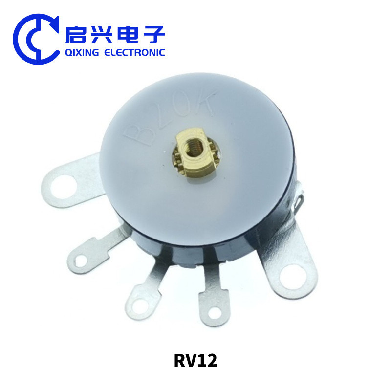 RV12 Linear Carbon Film Rotary Thumbwheel Potentiometer With Switch 5k 10k 100k Product Details