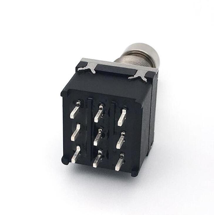 3pdt 9 Pins Rotary Foot Switch