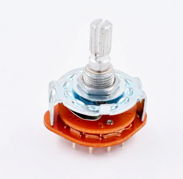 1 pole 1/2/3/4/5/6/7/8/9/10/11/12 position Rotary Switch