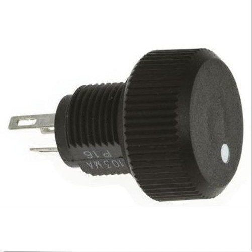 P16 P16np Knob Potentiometer With Switch 16 Mm Diameter 100 To 2 Megohm 1 Watt Tuv Rohs Iso 500 Vdc 1w Cermet