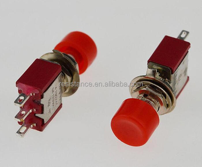 AC 250V 2A/120V 5A Mini Momentary 3 pin Push Button Switch