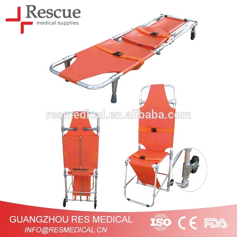 Ambulance Folding Emergency Chair Stretcher