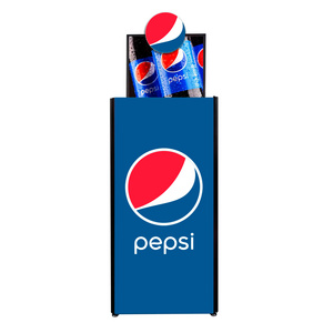 Customized Exhibition Promotion Pepsi Cola Beverage Acrylic Display Commercial Supermarket Rack Display Stand