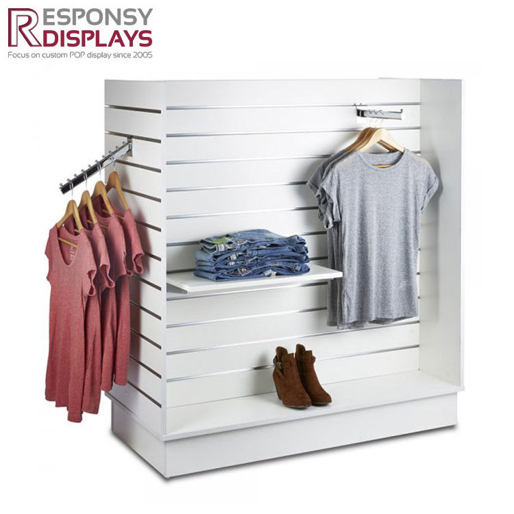 Customize Clothing Store Display Stand Store Garment Clothing Racks  Rack Stainless Steel Clothes Hanging Rack