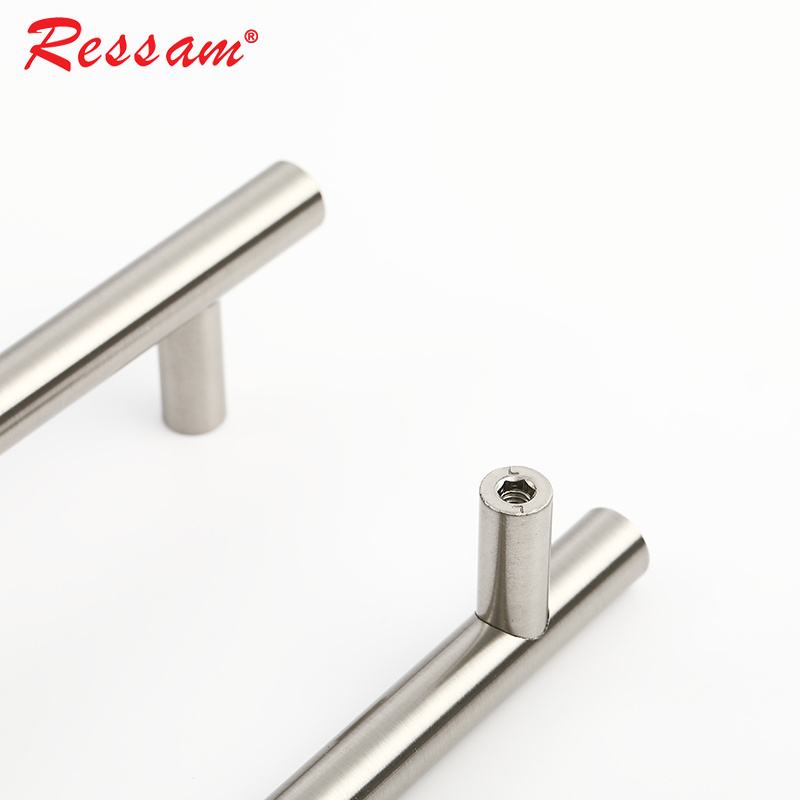 Ressam Cabinet T bar Door Handle Stainless Steel Pulls Knobs Kitchen Drawer Handles for Furniture