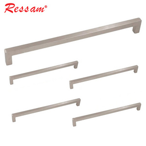 Ressam High-End Furniture Euro Bar Stainless Steel Cabinet Knobs Handle Drawer Pulls Doors Handles