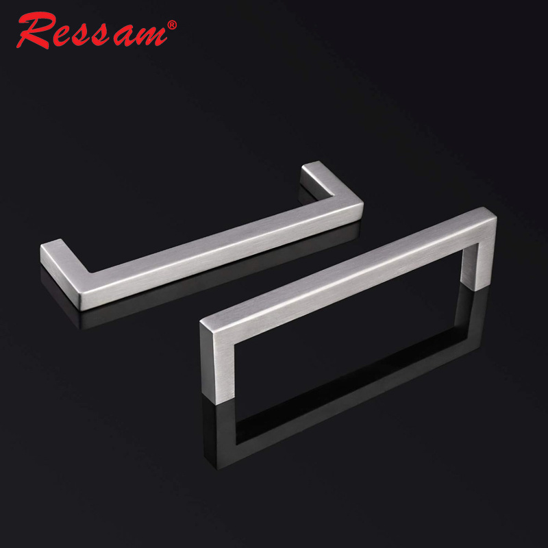 Ressam High-End Furniture Euro Bar Stainless Steel Cabinet Knobs Handle Drawer Pulls Doors Handles