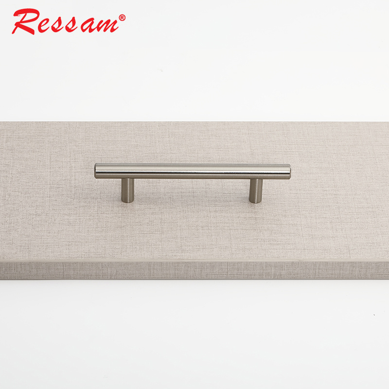 Ressam Cabinet T bar Door Handle Stainless Steel Pulls Knobs Kitchen Drawer Handles for Furniture