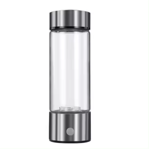 Rechargeable Portable Glass Hydrogen Water Bottle Alkaline Water Bottle Hydrogen Water Generator