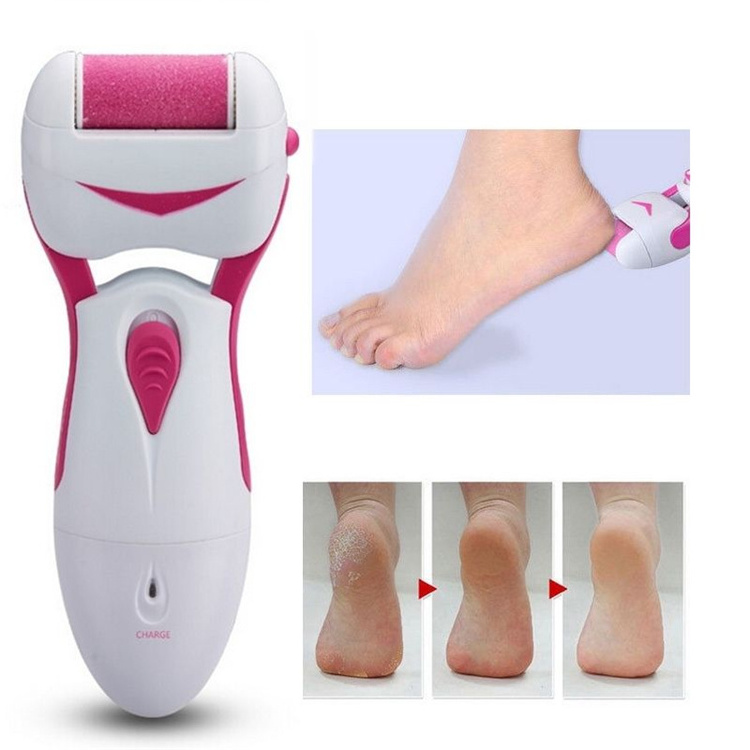 Powerful Electric Callus Remover Cordless-Best Rechargeable Electronic Foot File Removes Dry,Coarse Skin & Calluses on Heels