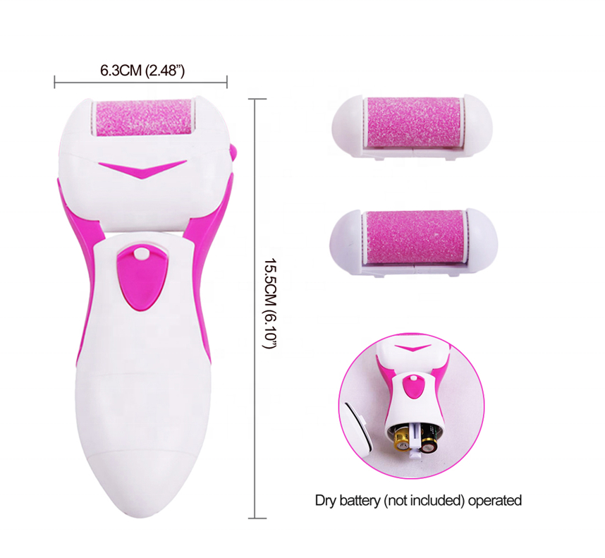 Electric Foot Callus Removers Rechargeable, Portable Electronic Foot File Pedicure Tools,  Hard Cracked Dry Skin