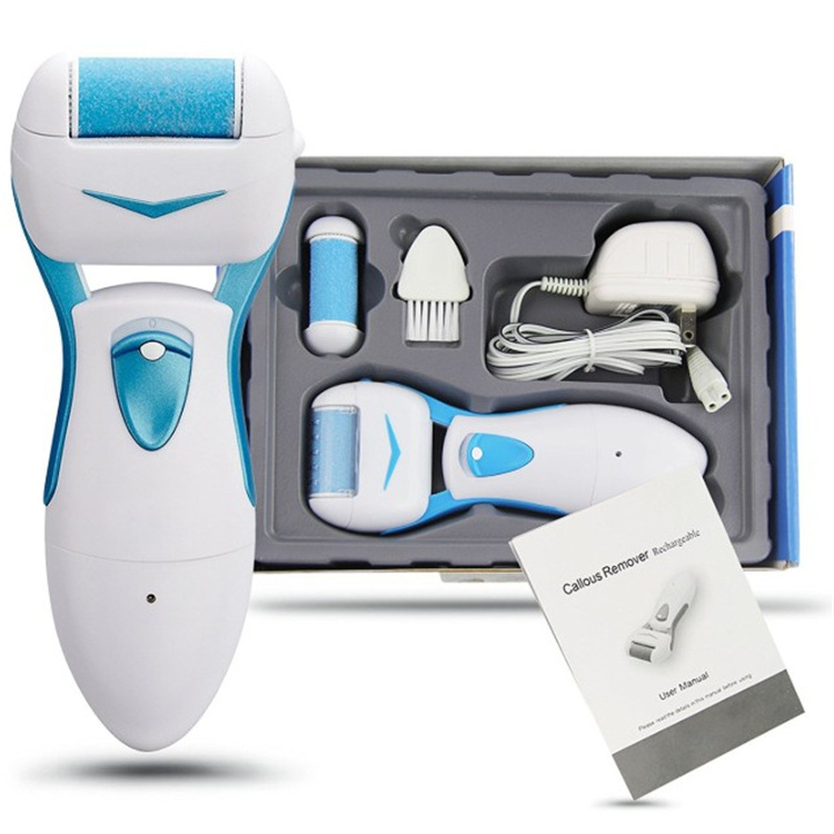 Powerful Electric Callus Remover Cordless-Best Rechargeable Electronic Foot File Removes Dry,Coarse Skin & Calluses on Heels