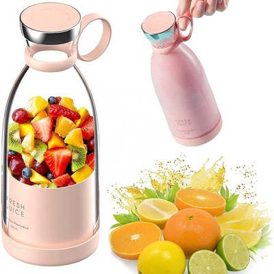 Personal Size Blender, Portable Smoothies Blender, USB Rechargeable Quick Juicing Cup Mini Travel Juicer for Smoothie,Fruit