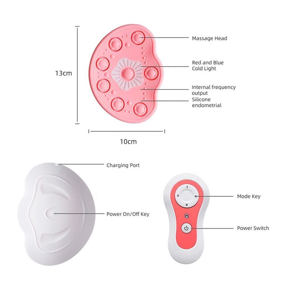 Hot Selling Wireless Electric Breast Enlargement Machine Breast Enhancer Vibrator Breast Massager