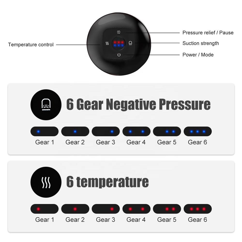 New Design Smart Cupping Cups Therapy Massager Sets Electric Cupping Kit Device Vacuum Cupping Machine