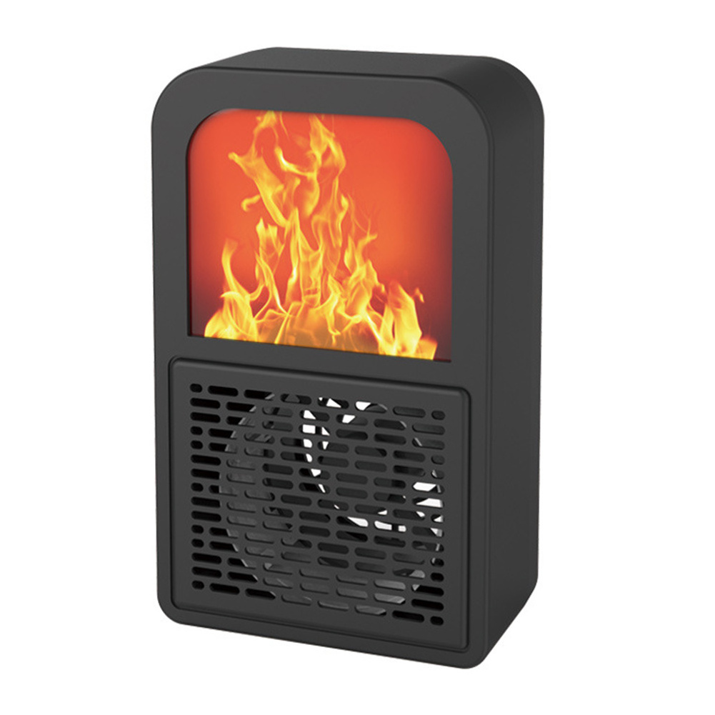 3D Mini Intelligent Temperature Control Flame Fireplace Heater Winter Home Desktop Office Dormitory heater