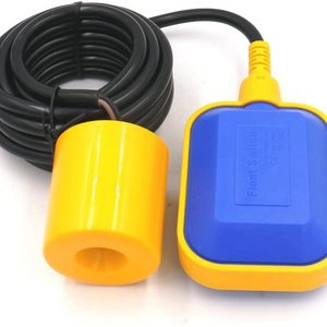 adjustable float switch pvc/rubber 10m cable float level switch for water treatment