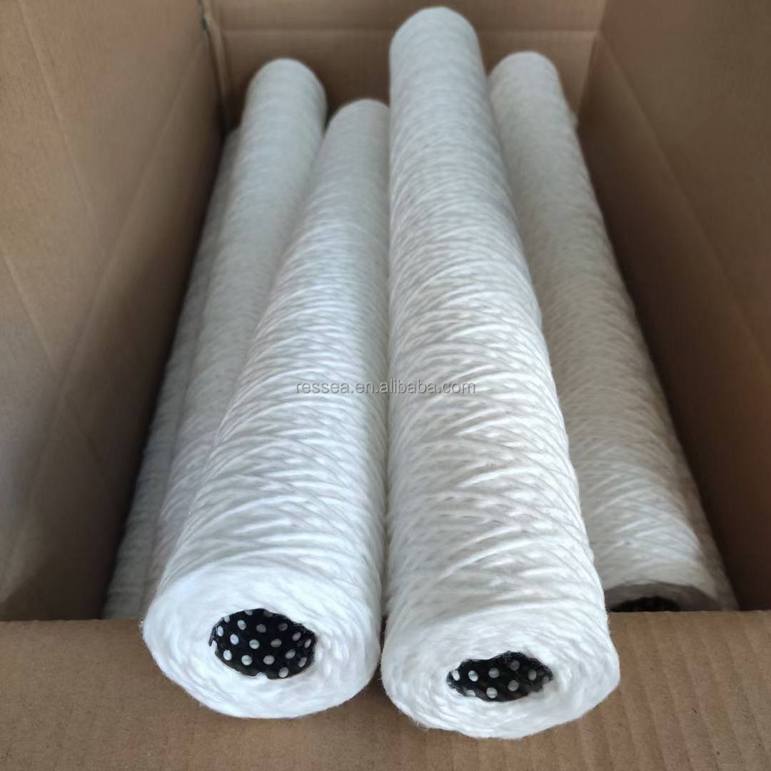 Industrial wound string sediment 5 micron water filter cartridge for ro filter machine