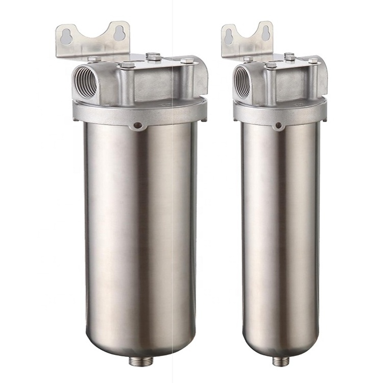 ss 316 cartridge filter housing 10 inch stainless steel water filter housing