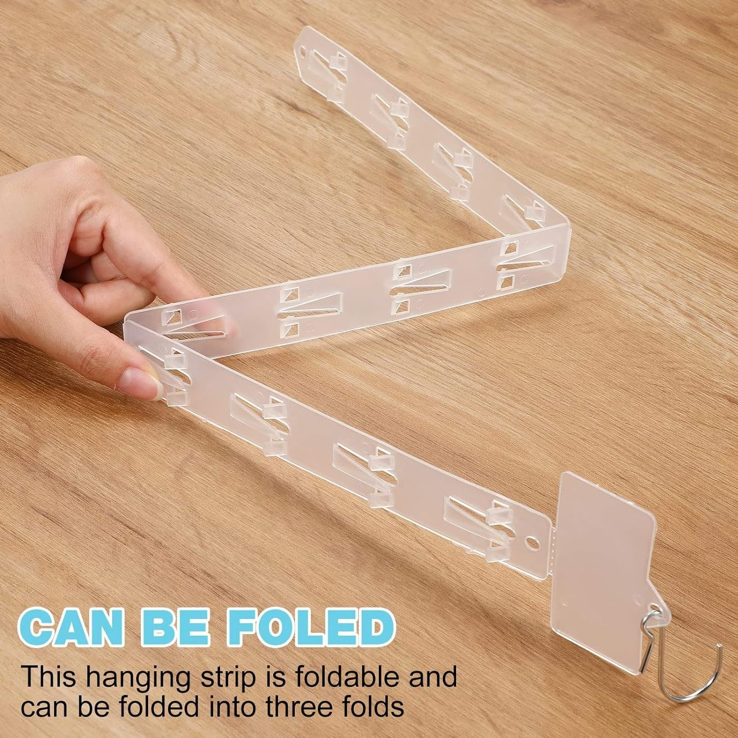 Supermarket Plastic hang Potato Chip Rack Merchandise Clip Strips Display Hanging Chips Display Rack with Metal Hook for Snacks