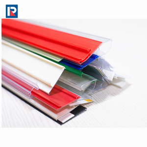 PVC Plastic Label Holder Extrusion Data Strip Price Tag Supermarket Shelf Edge Price Label Holder of Supermarket Shelf