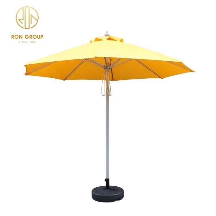 wholesale custom logo summer waterproof garden outdoor furniture patio restaurant parasol sunshade beach outdoor sun umbrella