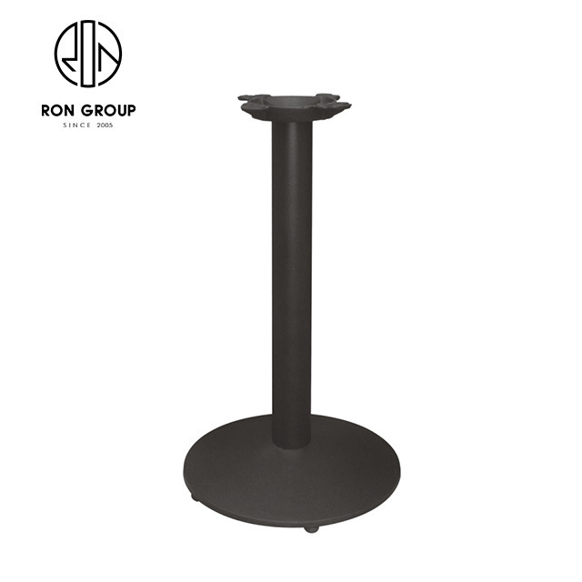 New Design Industrial Metal Antique Coffee Shop Restaurant Outdoor Furniture Matel Tulip Center Cast Iron Legs Dining Table Base