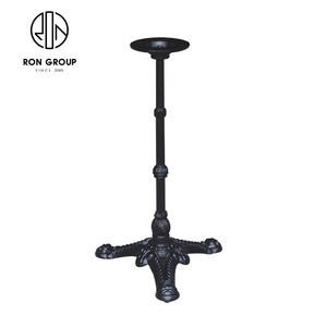 New Design Industrial Metal Antique Coffee Shop Restaurant Outdoor Furniture Matel Tulip Center Cast Iron Legs Dining Table Base