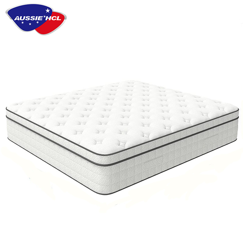 wholesale mattress supplier price queen king high quality sleep bed memory foam sponge mattresses hybrid pocket spring mattress