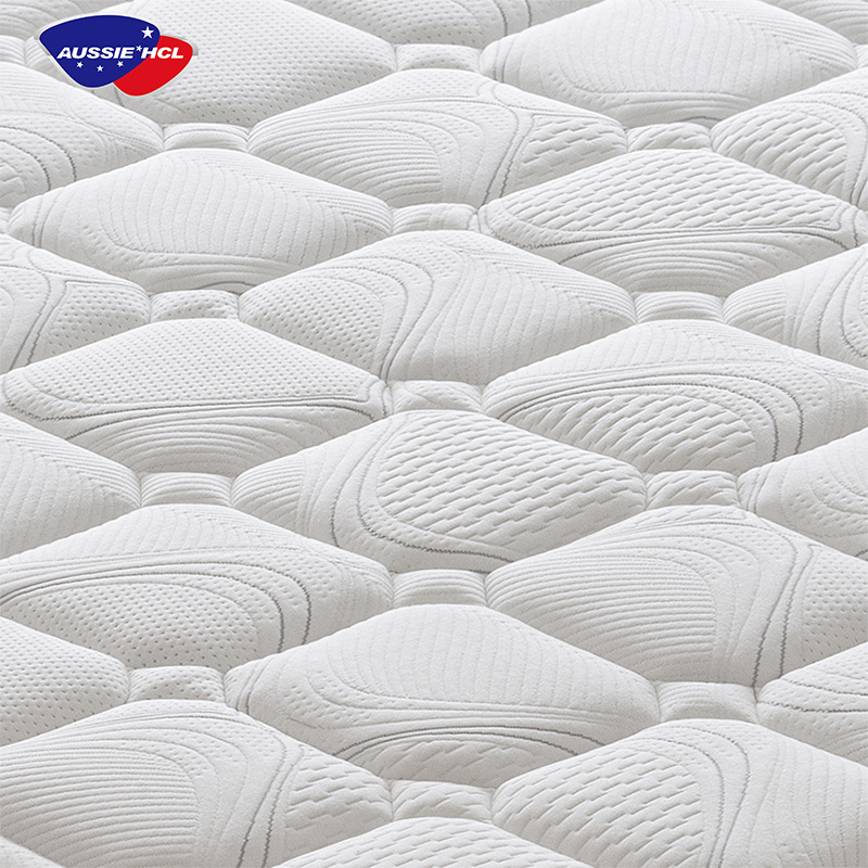 Sleep well matratze Hybrid top king queen size latex gel memory foam pocket spring mattress 5*6 Medium Firm spring Mattresses