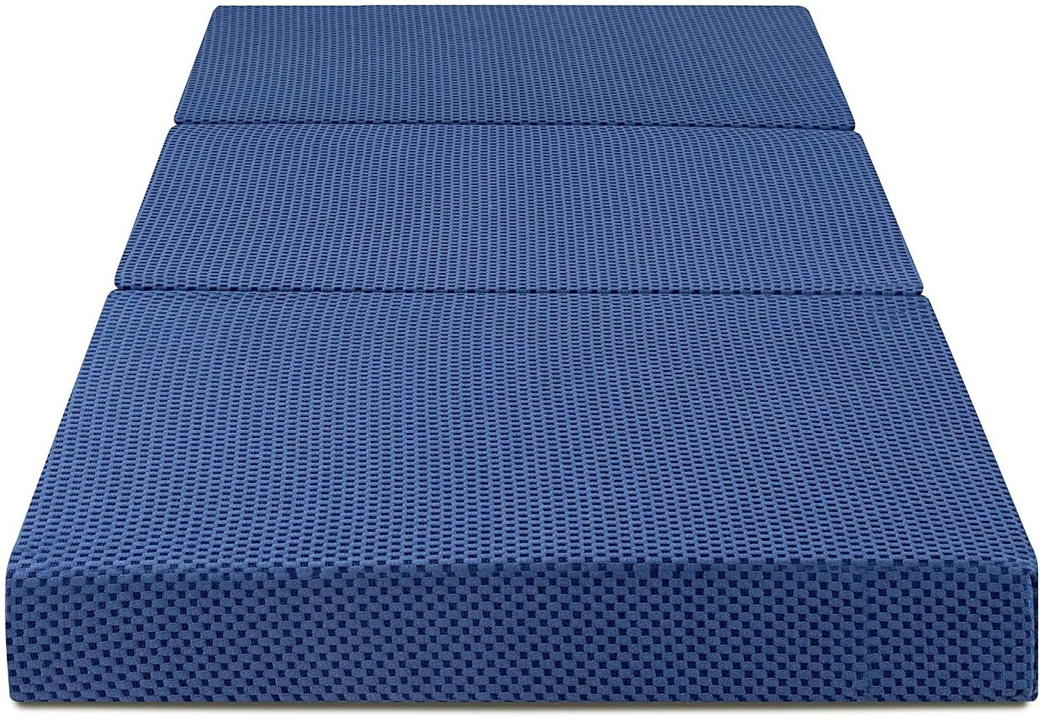 tri fold thin bed mattress double Customizes Easy Carry Travel Portable Foam Folding Floor Outdoor Memory Fabric Size mattresses