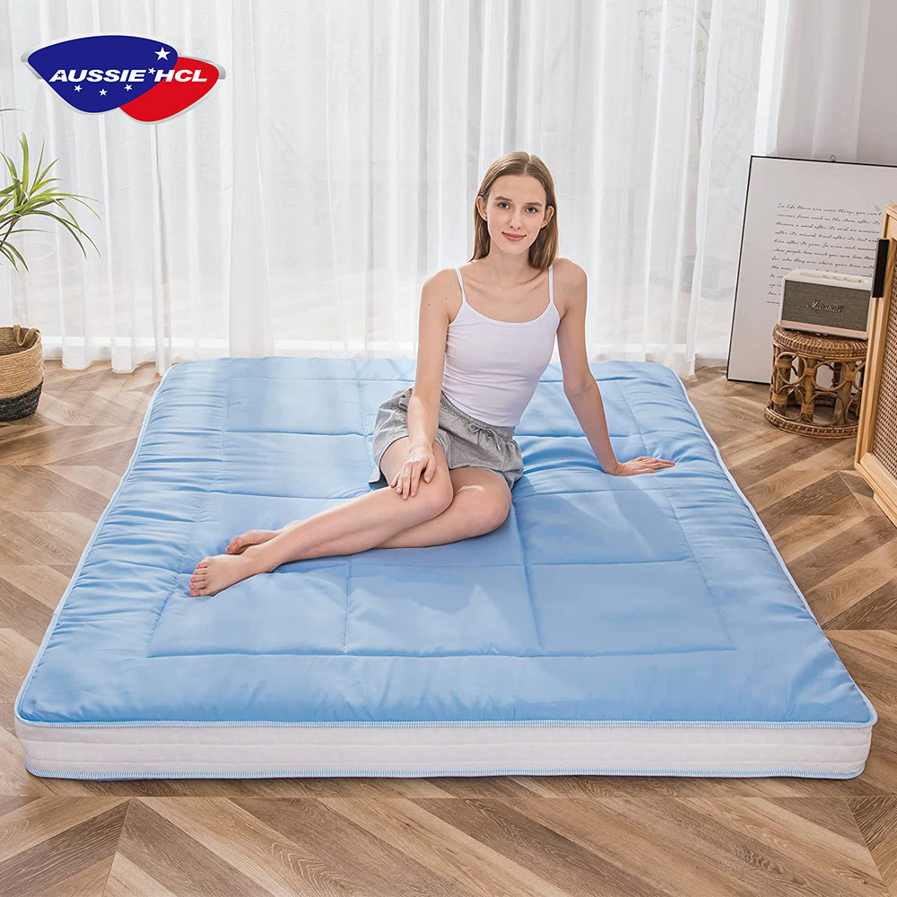 140x200  Korean Floor Futon Mattress Japanese Tatami Floor Portable Camping Foldable Guest Lounger Couch Bed Double mattress