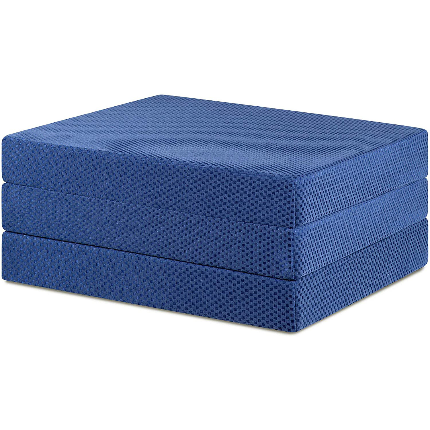 tri fold thin bed mattress double Customizes Easy Carry Travel Portable Foam Folding Floor Outdoor Memory Fabric Size mattresses