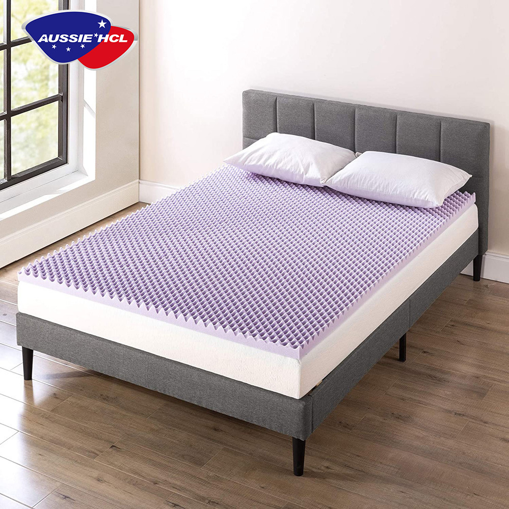 Twin Full King Queen Ventilated Soft Mattress Pad Comfortable Double Bed Topper Pressure Relief Gel Memory Foam Mattress Topper