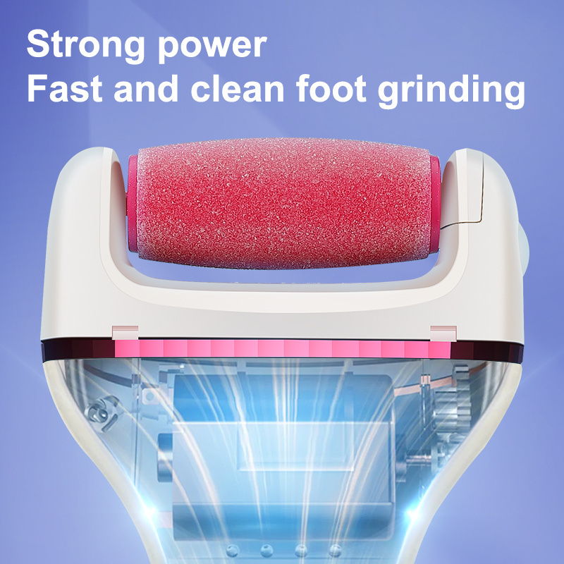 RESUXI KS-0270 USB charging Callus Remover Electric Foot Grinder IPX6 Ful Body Wash Foot Pedicure Tools Rechargeable Foot Files