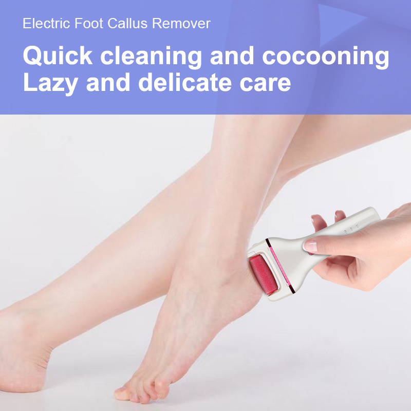 RESUXI KS-0270 USB charging Callus Remover Electric Foot Grinder IPX6 Ful Body Wash Foot Pedicure Tools Rechargeable Foot Files