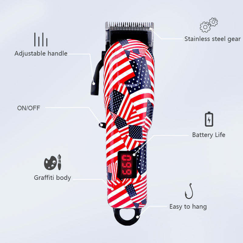 Resuxi CJ504 Manufacturer Multi Pro Hair Trimmer Haircut Machine Men Electric Rechargeable Hair Clipper