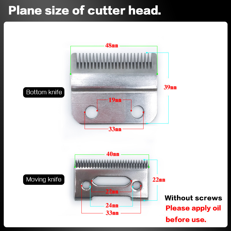 Thicken Stagger Tooth Hair Clipper T Blade 1 Liner Clippers Blade Sharpening Machine For Cutting Hair