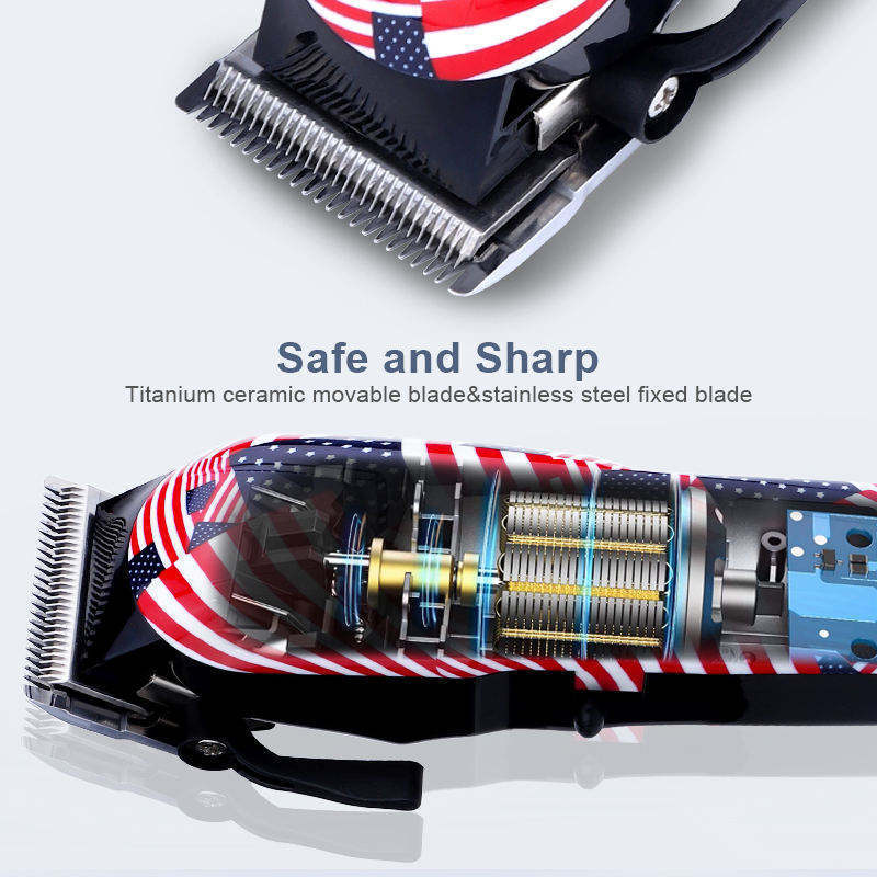 Resuxi CJ504 Manufacturer Multi Pro Hair Trimmer Haircut Machine Men Electric Rechargeable Hair Clipper