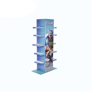 Floor Standing Cardboard Shoes Display Rack Stand,Shoes Display Fixture