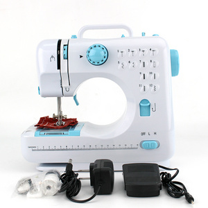 Factory Price Mini 12 Stitches Sewing Machine Household Multi-function Double Thread And Speed Free-Arm Crafting Mending Machine