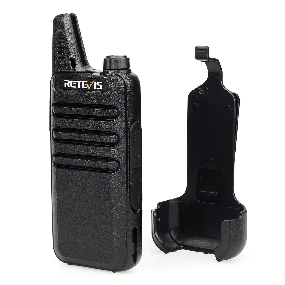 1 Pair Retevis RT22 Two Way Radio UHF 16CH VOX Walkie Talkies with Air Acoustic Earpiece Long range walkie talkie