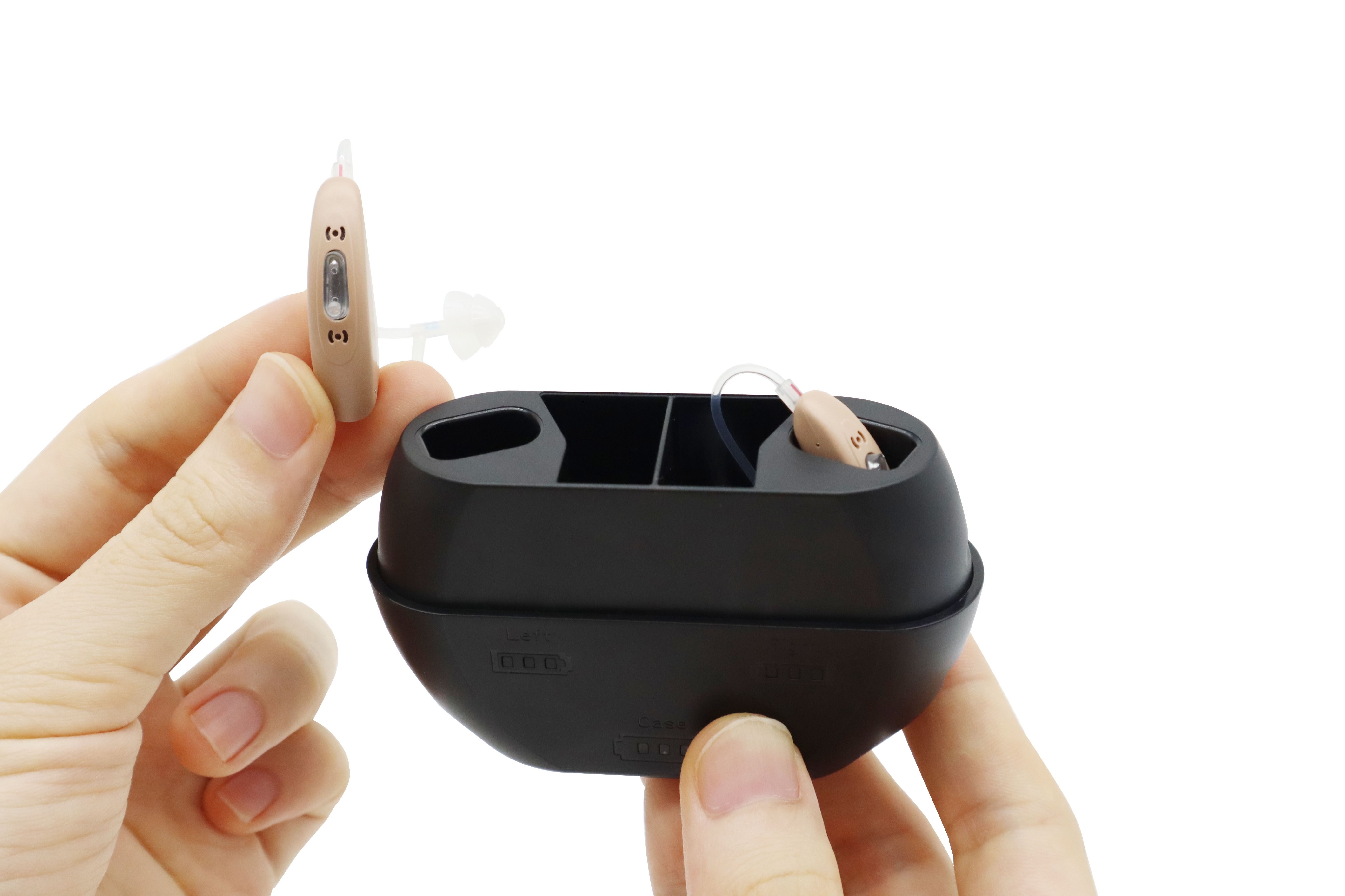 2023 new adjustable  appareils auditifs digital bte hearing aid for deafness hearing aids rechargeable bluetooth best signia