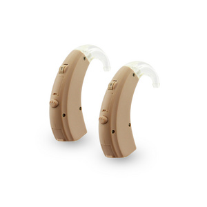 High power digital BTE trimmer hearing aid with 675 size battery for severe hearing loss people