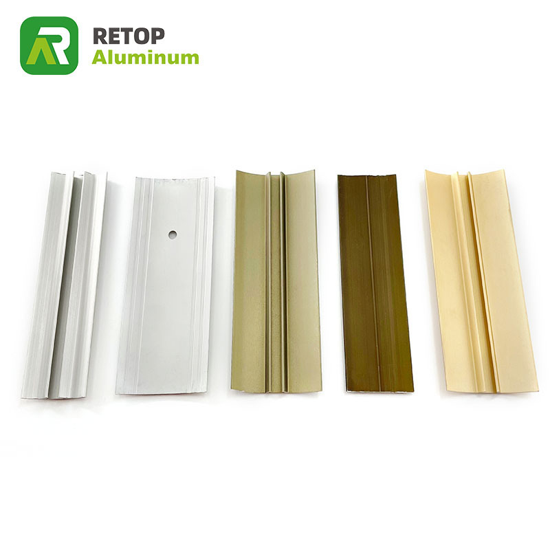 China Supplier Flat Laminate Flooring Threshold Transition Strips Metal Tile Trim