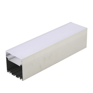 61*14mm Gypsum LED Cove Light 45 Degree Corner Aluminum Profile Gypsum LED Strip Channel Linear Ceiling Light