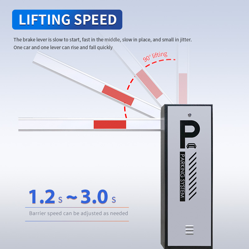 New Road Traffic Barrier gate popular automat barrier gate parking boom barrier gate with 2-6m arm