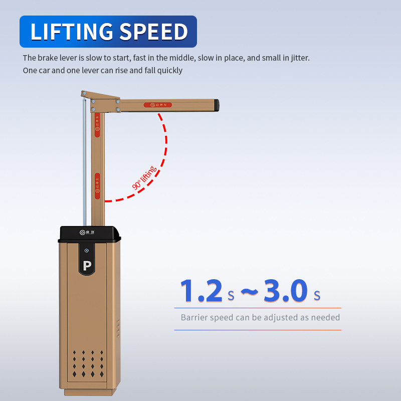 Best selling automatic parking gate barrier boom gate boom barrier car parking license plate parking boom barrier gate