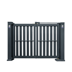 Automatic main entrance gate designs swing gate with high quality